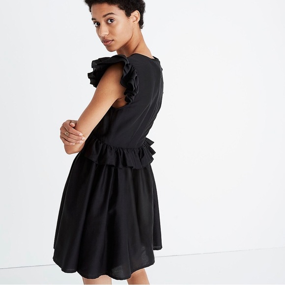 NWT Karen Walker Helena Ruffle Dress - Picture 5 of 7